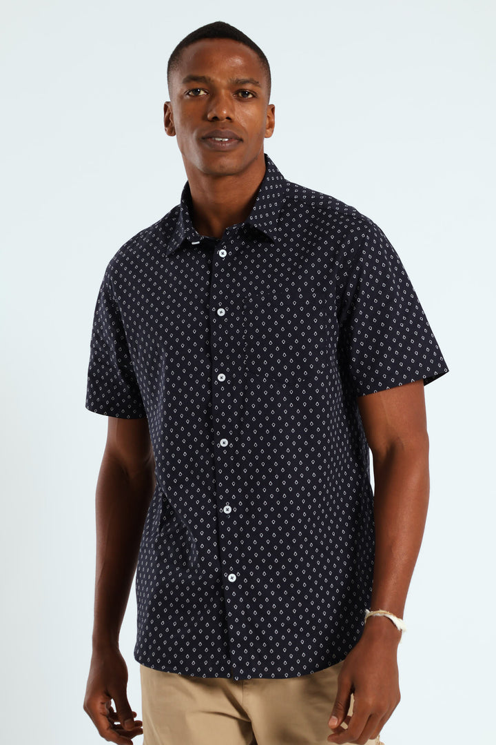 Shield Shirt - Navy