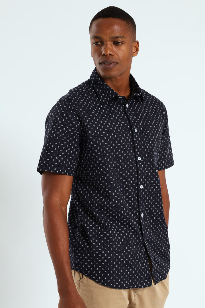 Shield Shirt - Navy