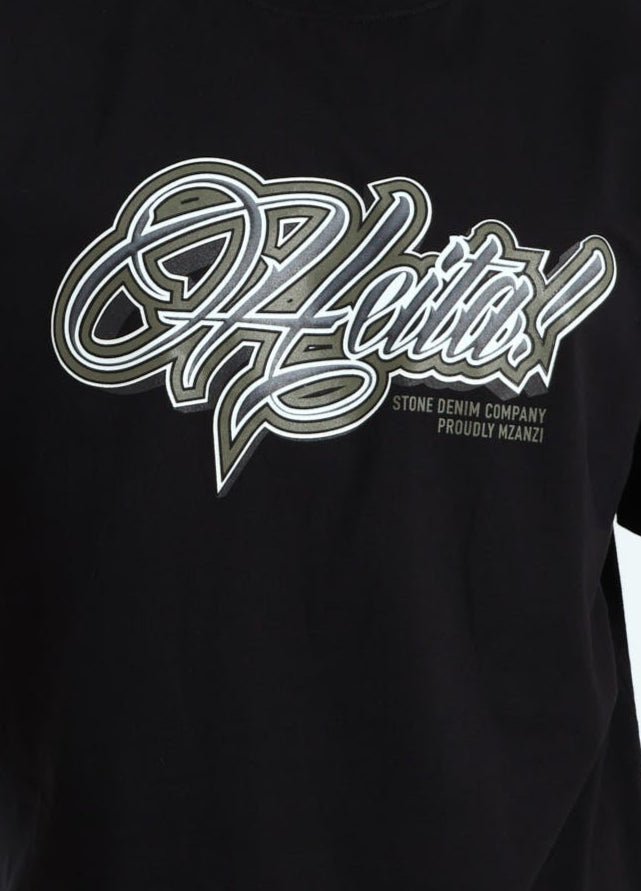 Heita Tee - Black