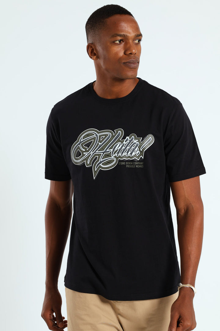 Heita Tee - Black