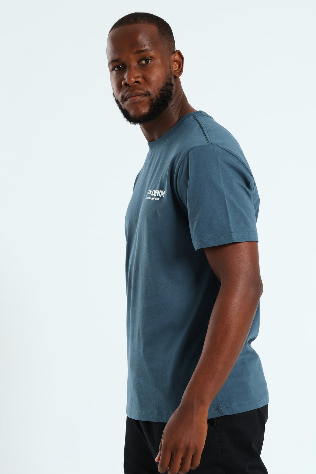 Stone Denim Co. Front & Back Tee - Teal