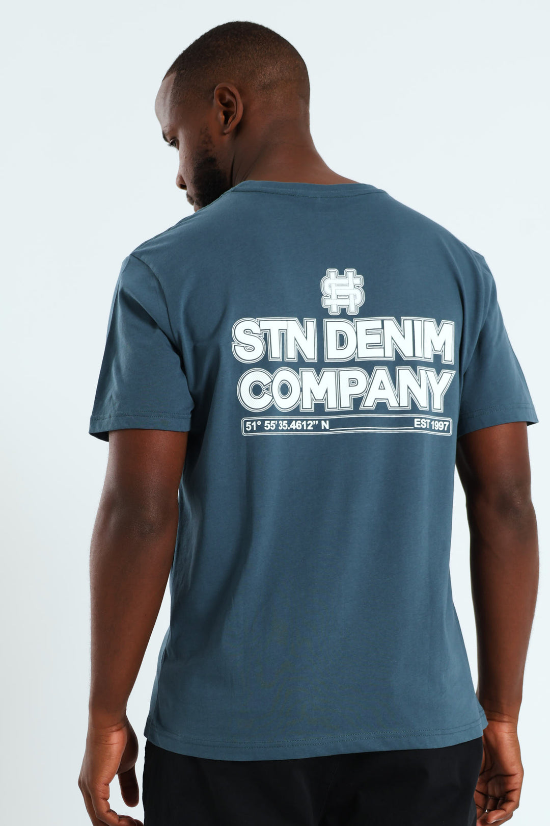 Stone Denim Co. Front & Back Tee - Teal