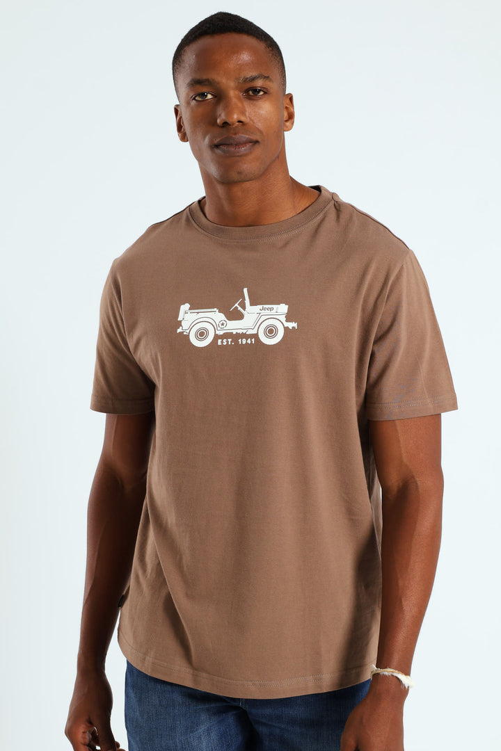 Iconic Motor Collection Tee - Khaki