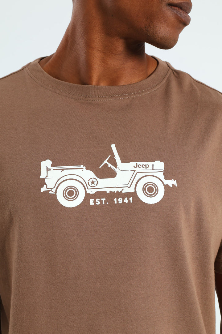 Iconic Motor Collection Tee - Khaki