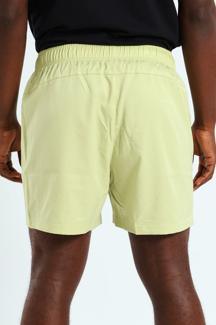 Active Woven Shorts - Olive