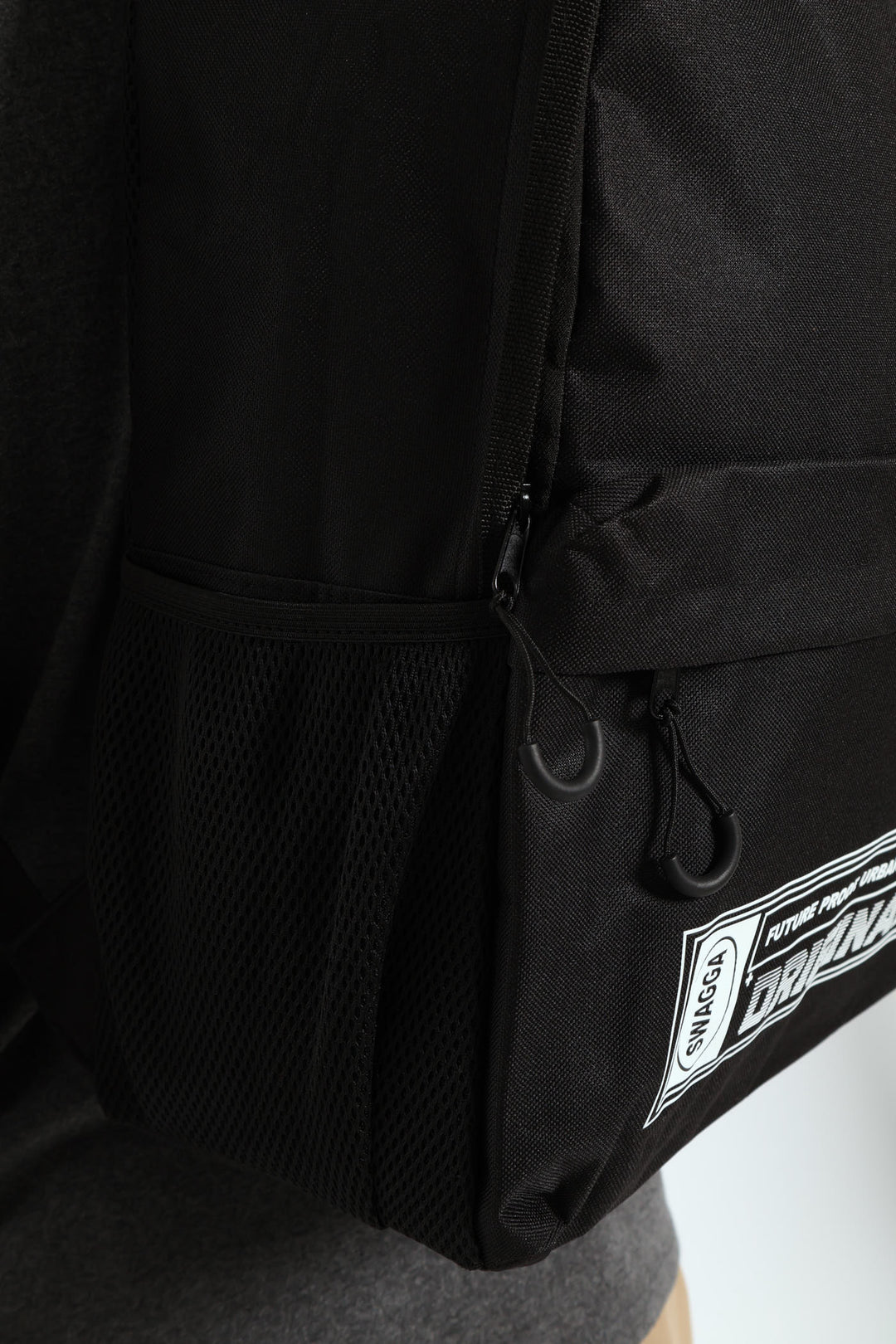 Original Print Backpack - Black