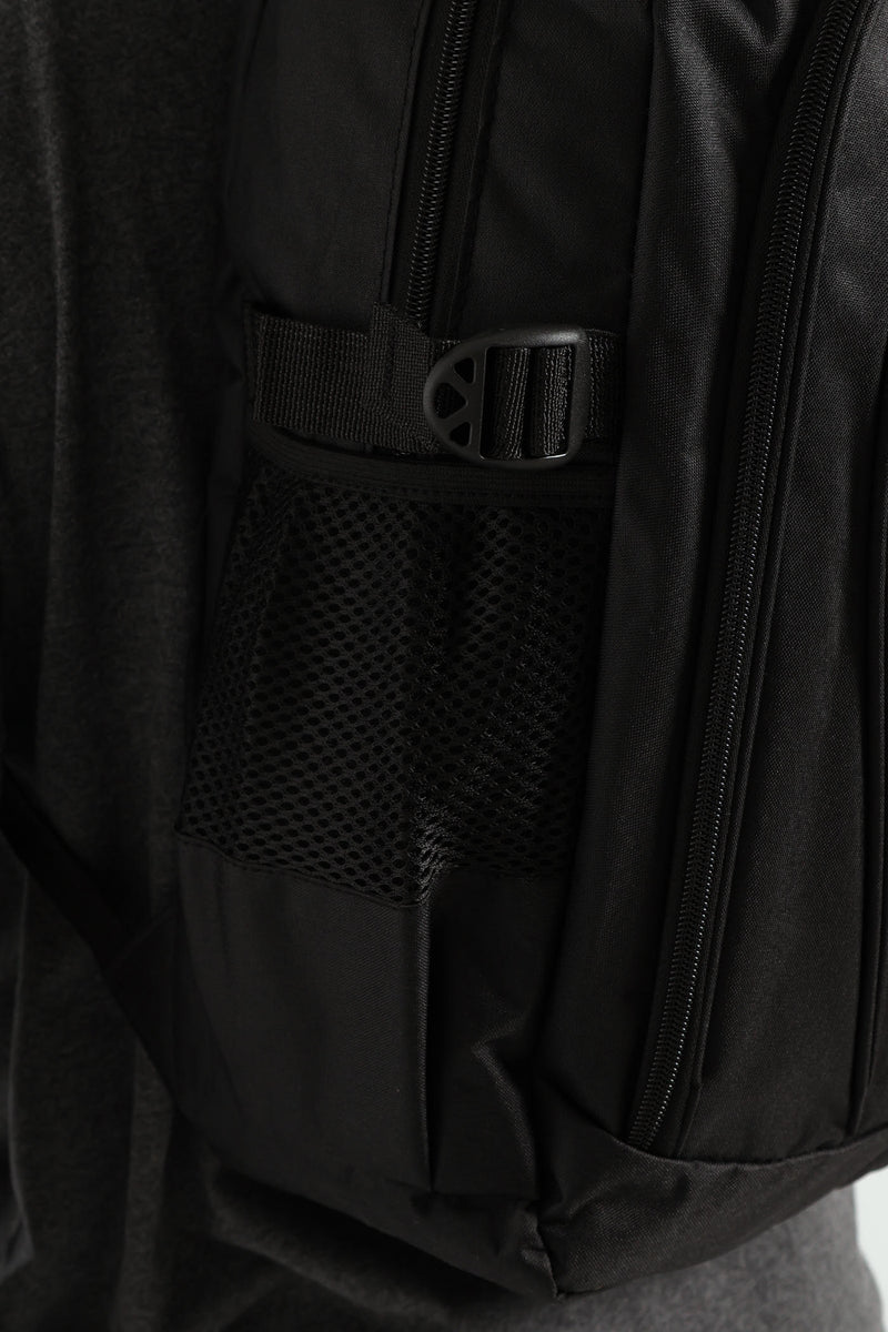 Zipped Backpack - Black