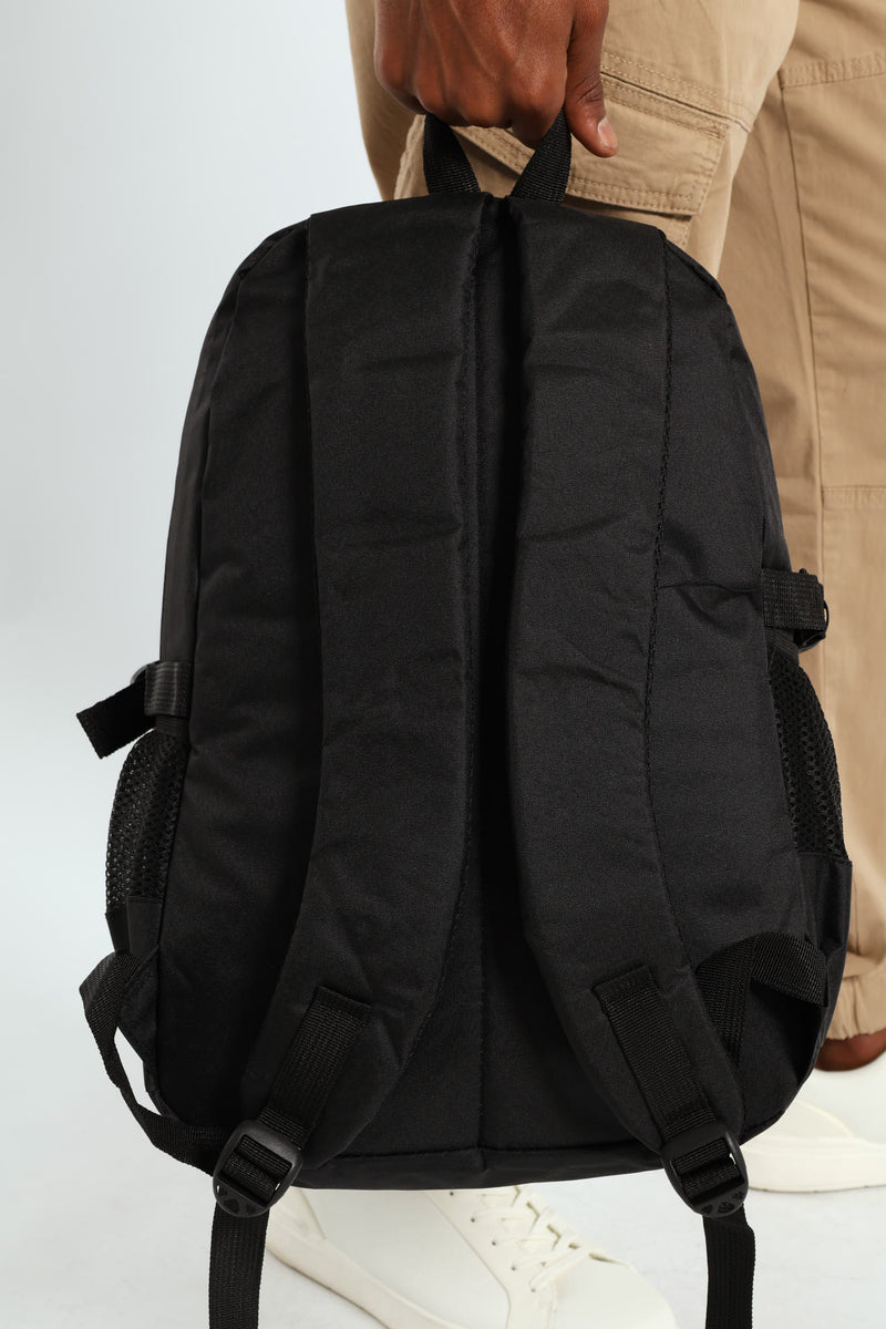 Zipped Backpack - Black