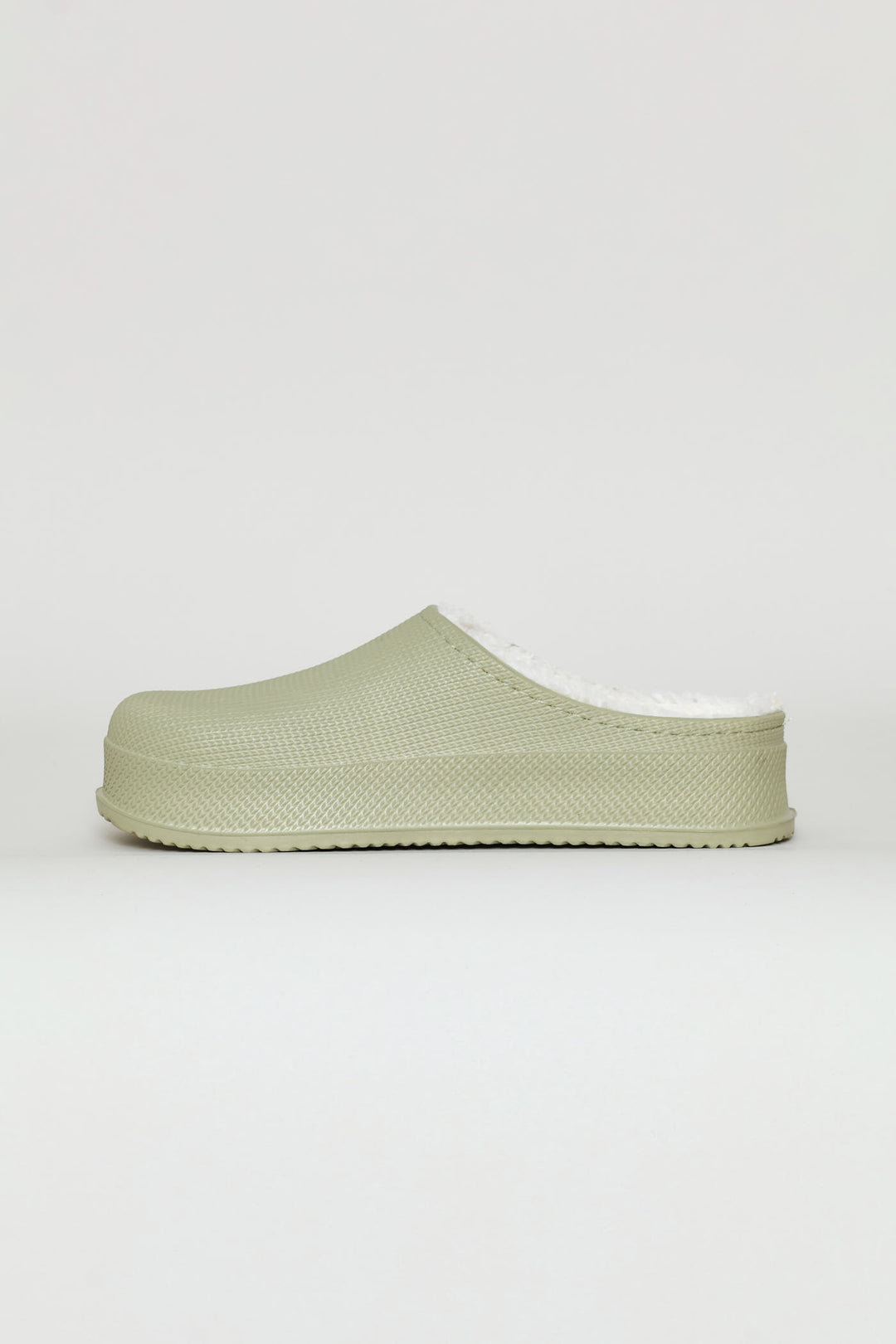 Lined Closed Toe Eva Clog - Sage