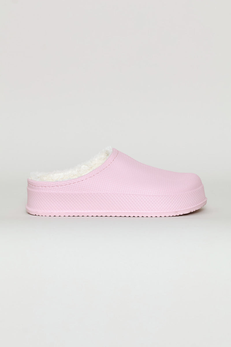 Lined Closed Toe Eva Clog - Blush