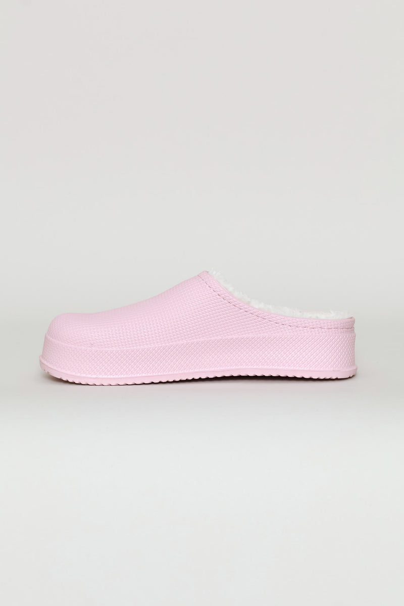 Lined Closed Toe Eva Clog - Blush