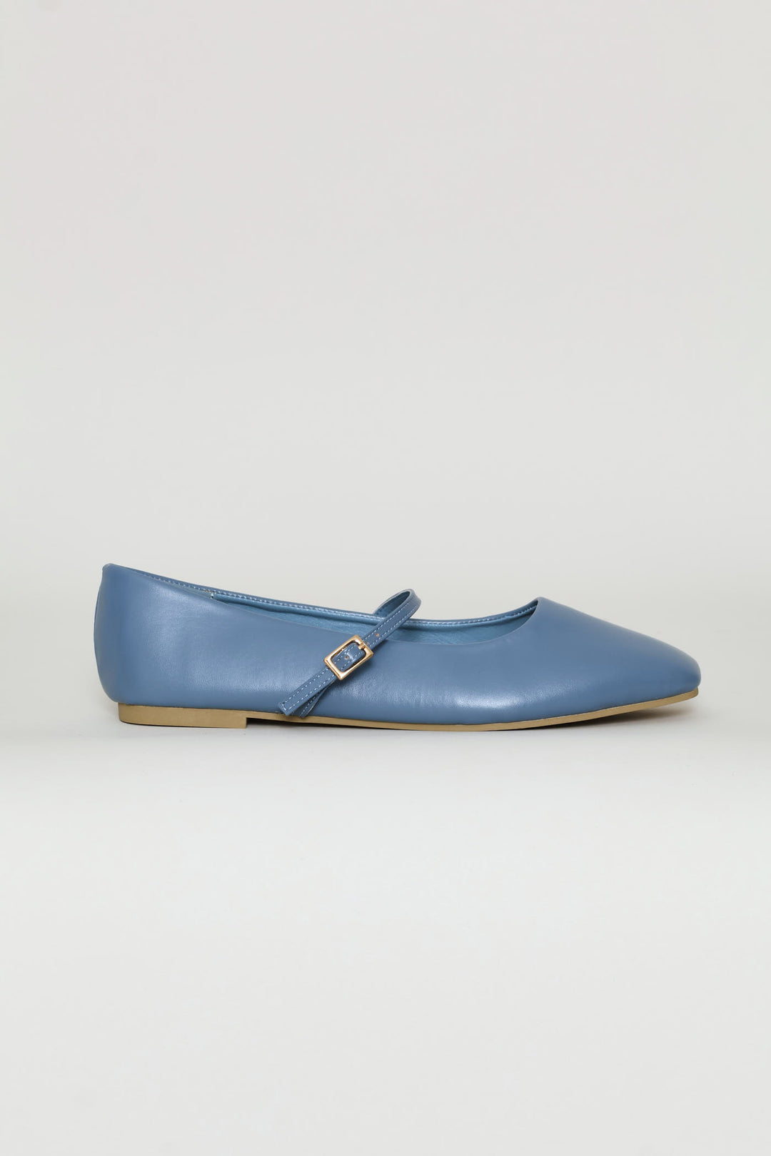 Plain Mary-Jane Pump - Duck Egg Blue