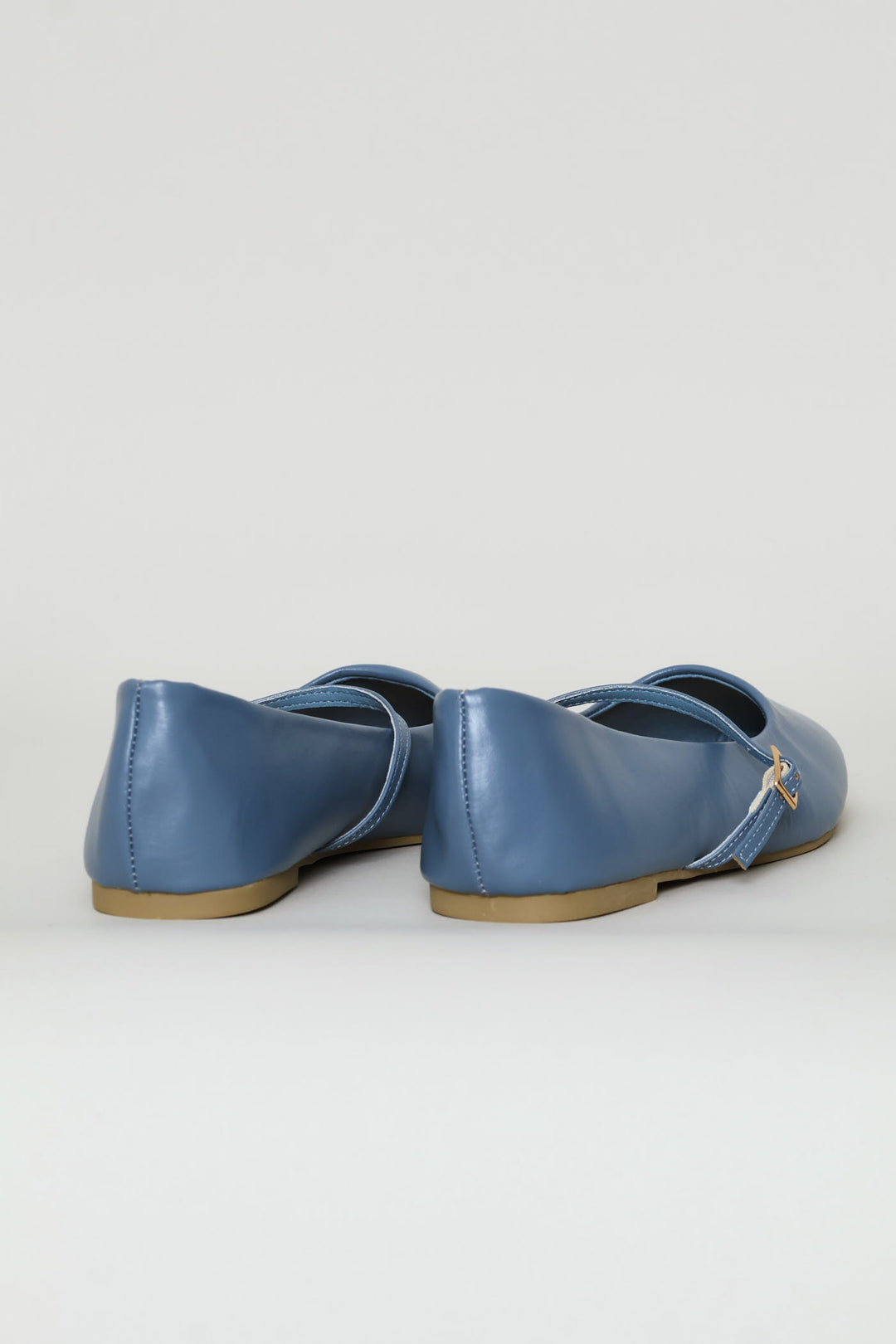 Plain Mary-Jane Pump - Duck Egg Blue