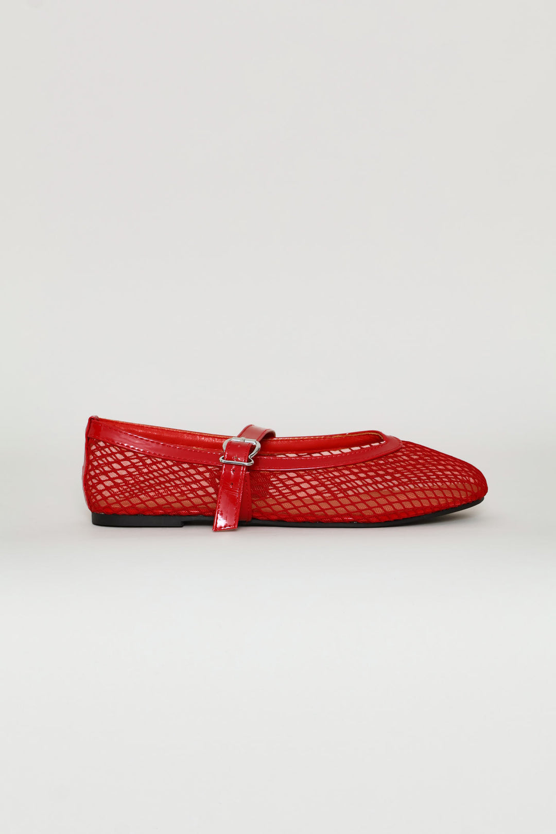 Plain Mesh Pump - Red