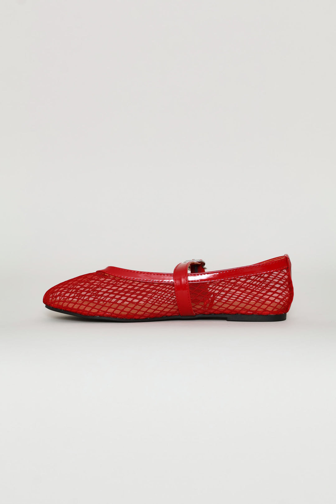 Plain Mesh Pump - Red