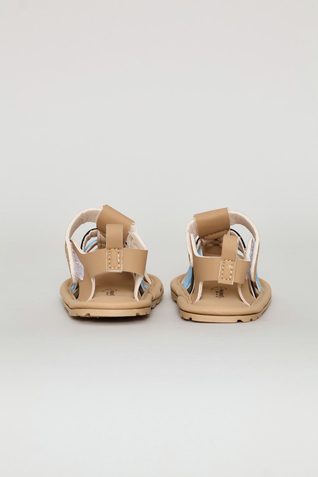 Baby Boys Closed Toe Sandal - Natural