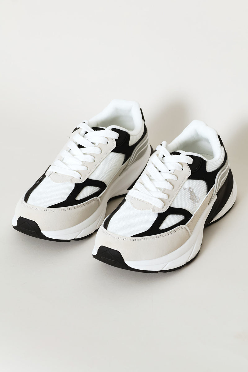 Multi Panelled Runner - White