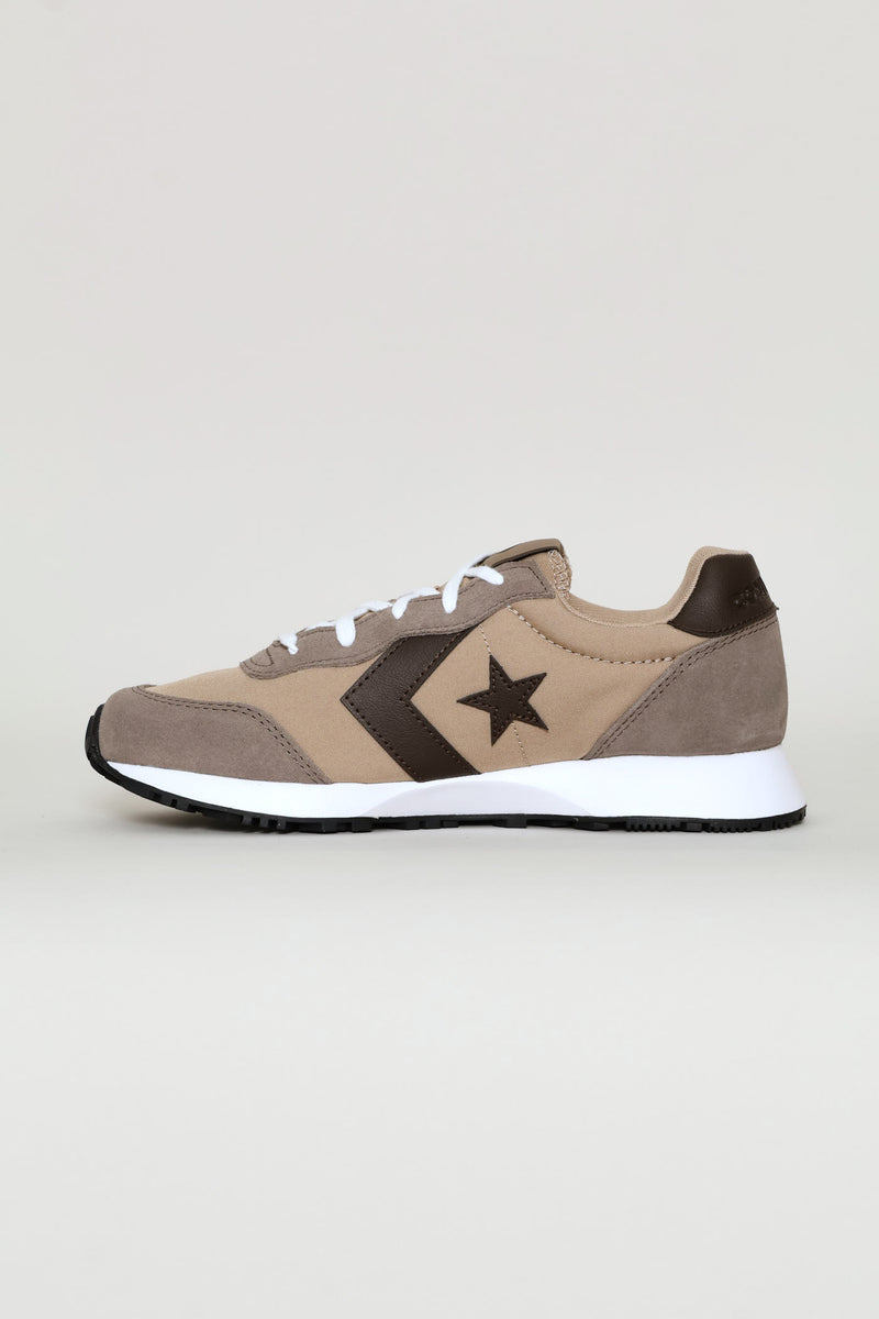 Omega Suede Trainer - Brown