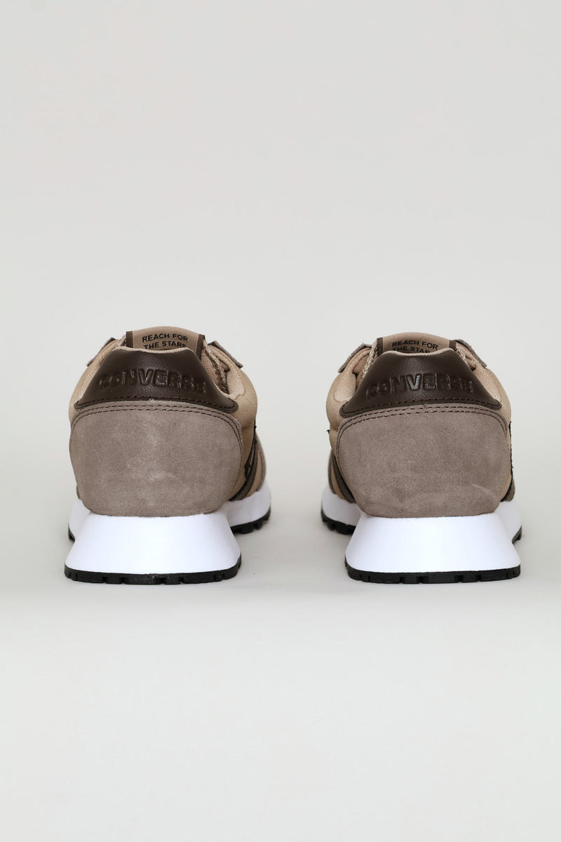 Omega Suede Trainer - Brown