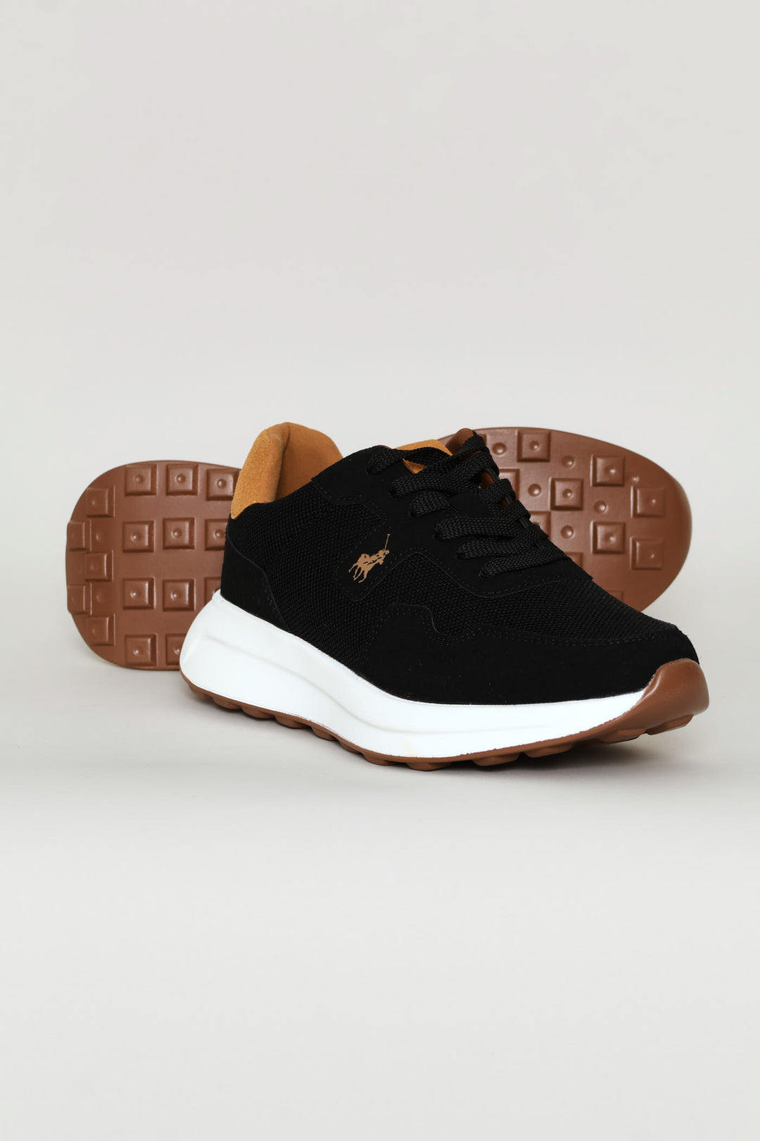 Mixed Combination Runner - Black