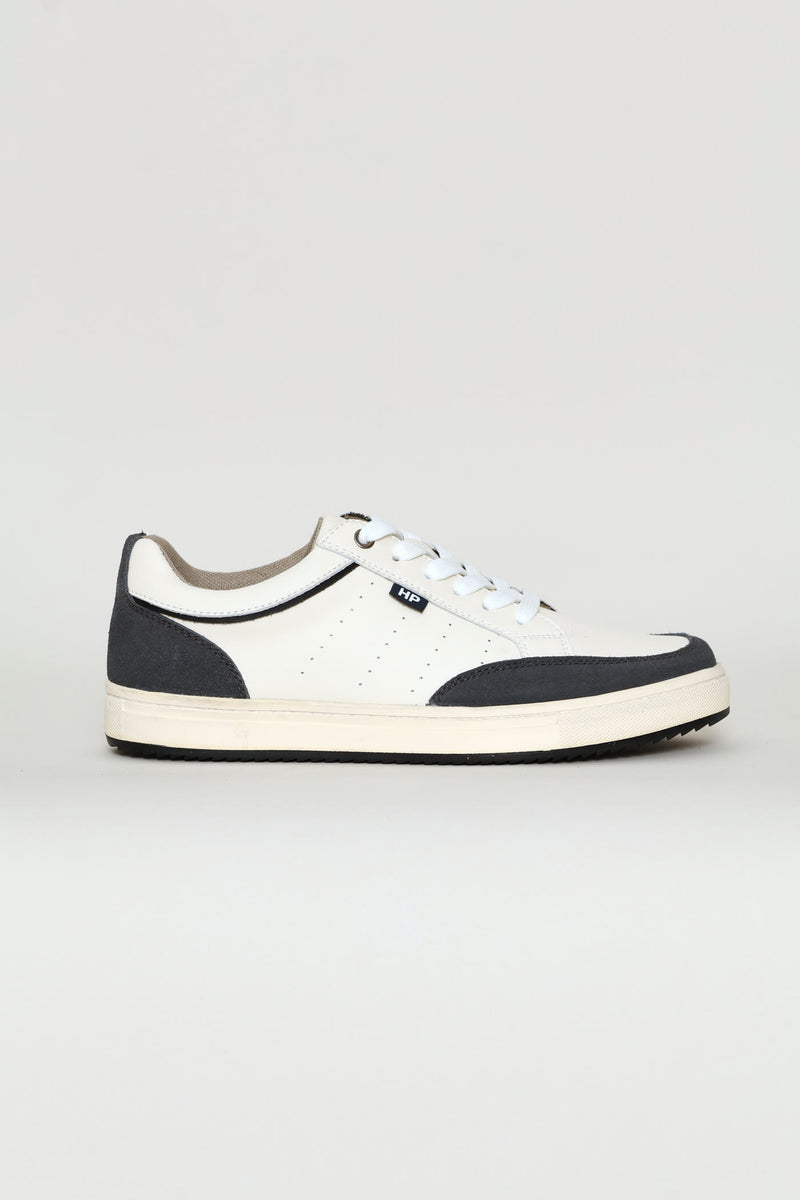 Clan Lace Up Court Sneaker - White