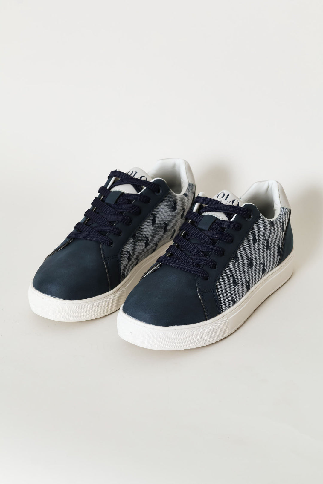 Jacquard Sneaker - Navy