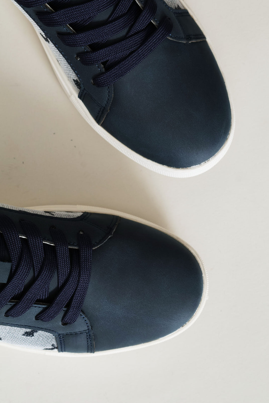 Jacquard Sneaker - Navy