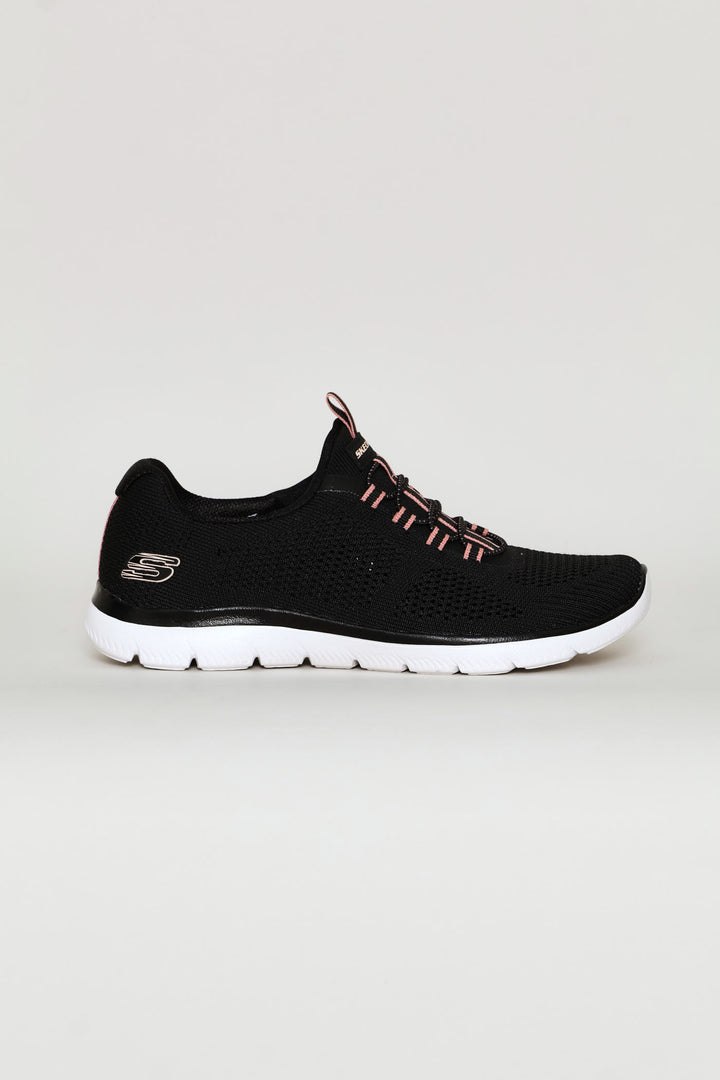 Summits Soft Breeze Sneaker - Black