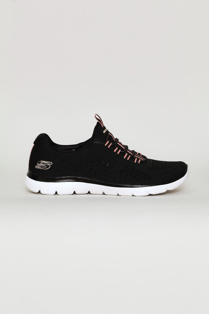 Summits Soft Breeze Sneaker - Black