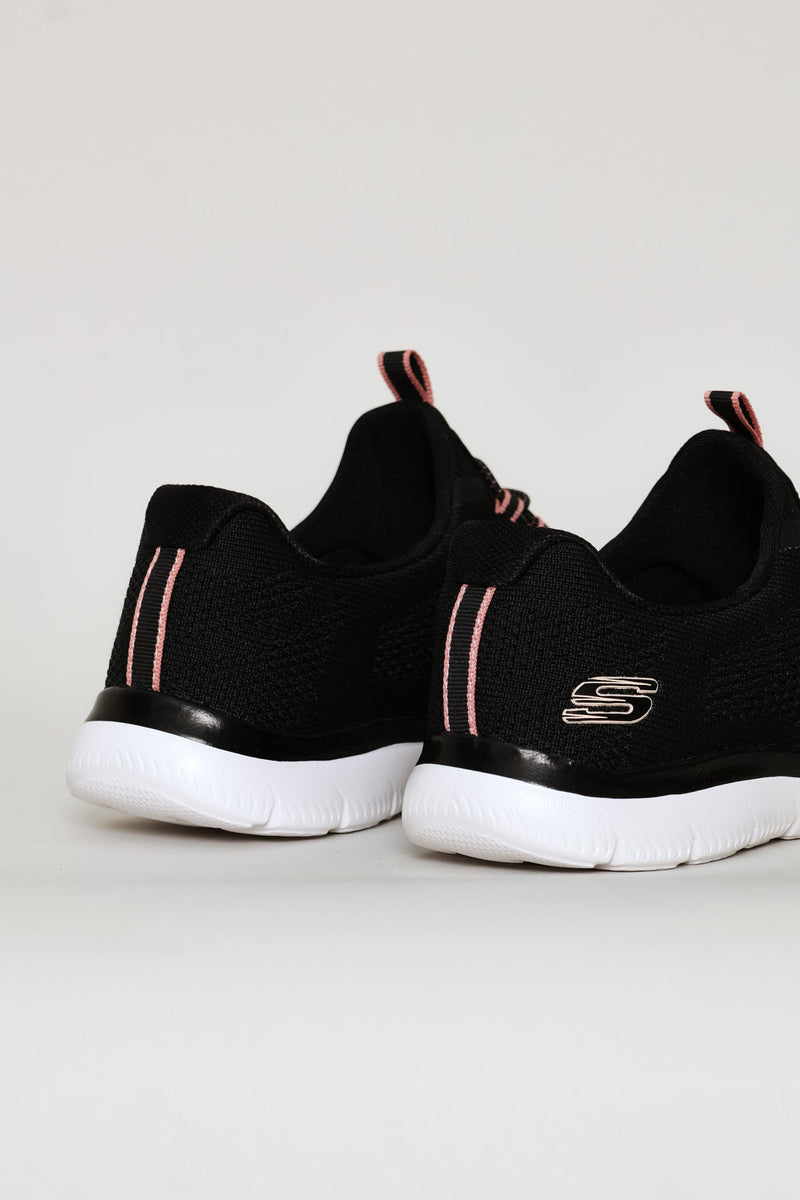 Summits Soft Breeze Sneaker - Black