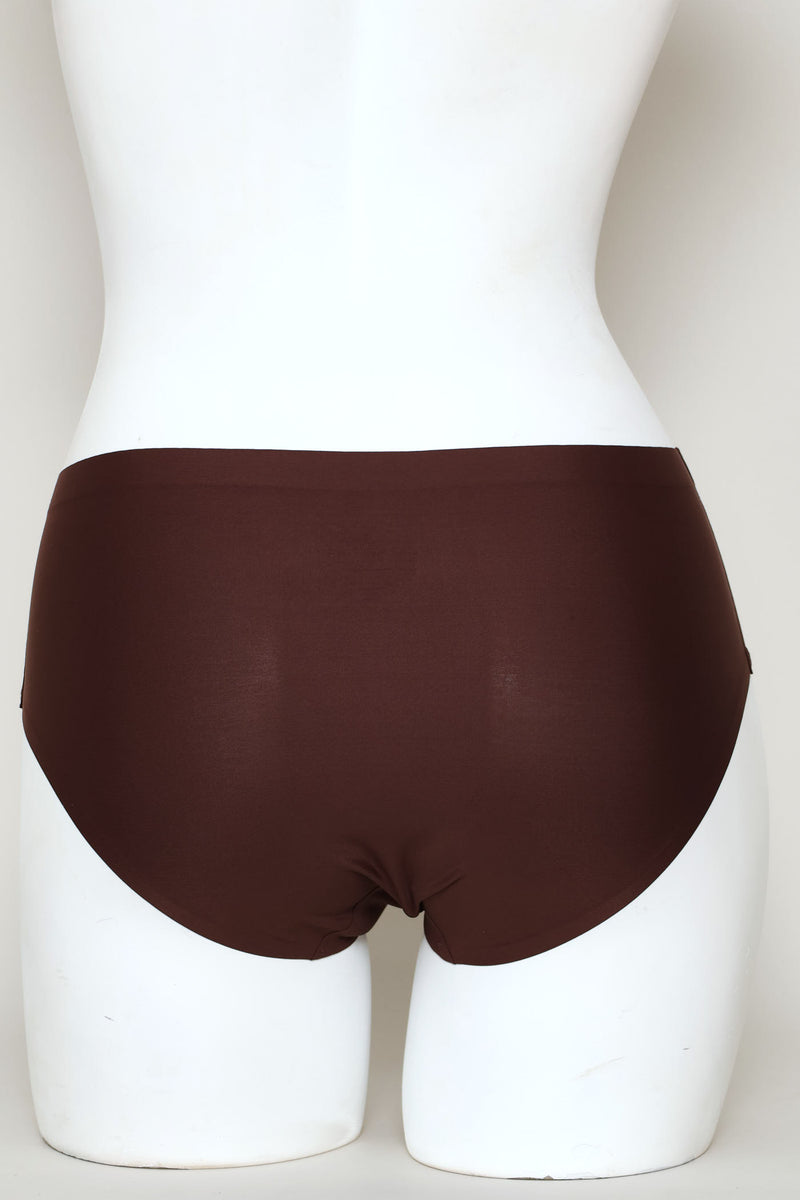 3 Pack Boyleg Panties - Berry/Mocha/Mauve