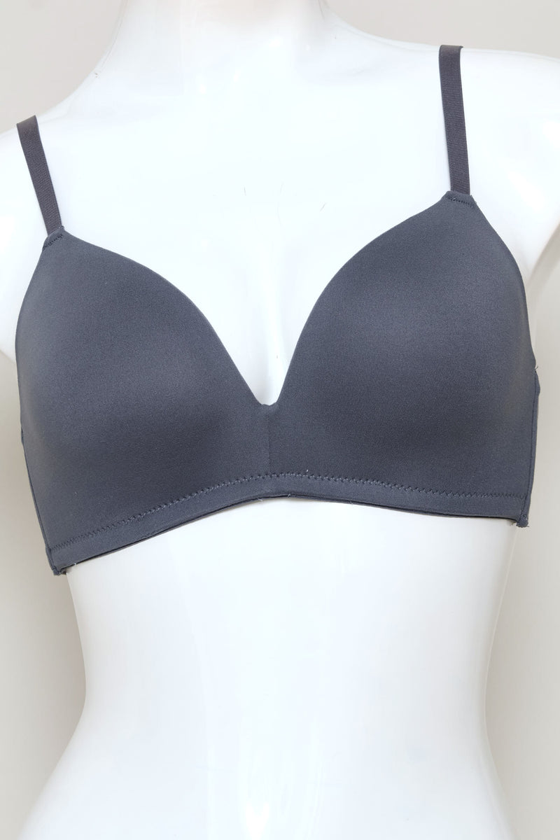 2 Pack Soft Touch Moulded Bra - Blue