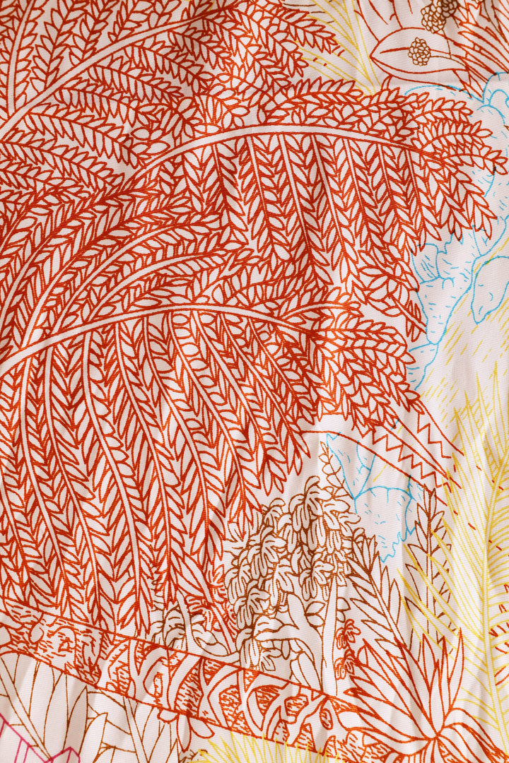 Triangle Neckerchief - The Palms - Pink