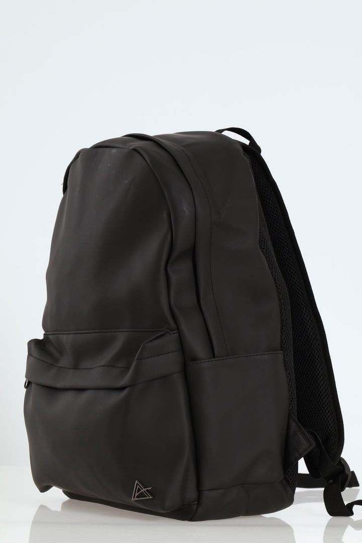 Pu Backpack - Black