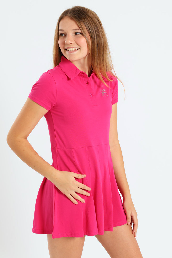 Girls Essica Dress - Pink