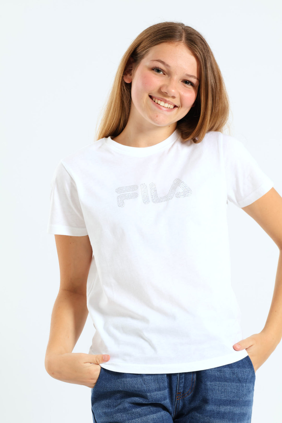 Girls Rumi T-Shirt - White