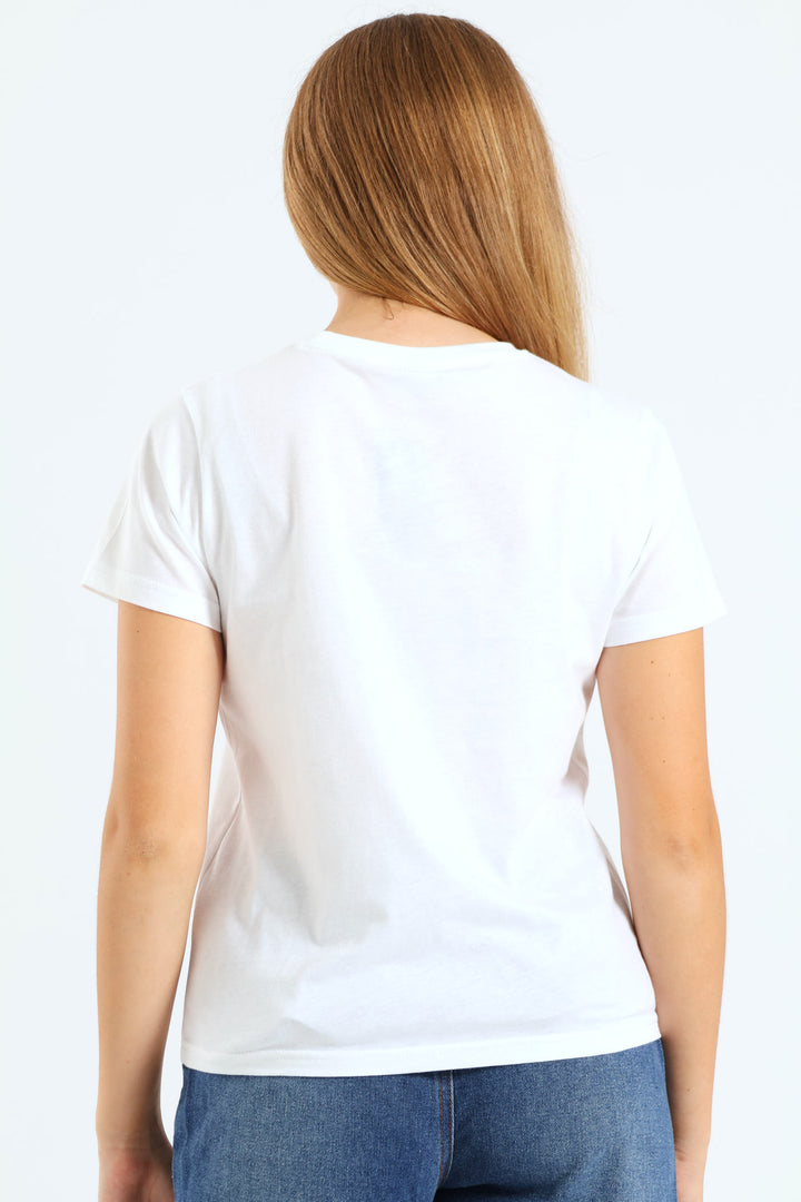 Girls Rumi T-Shirt - White