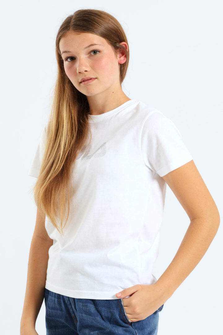 Girls Rumi T-Shirt - White