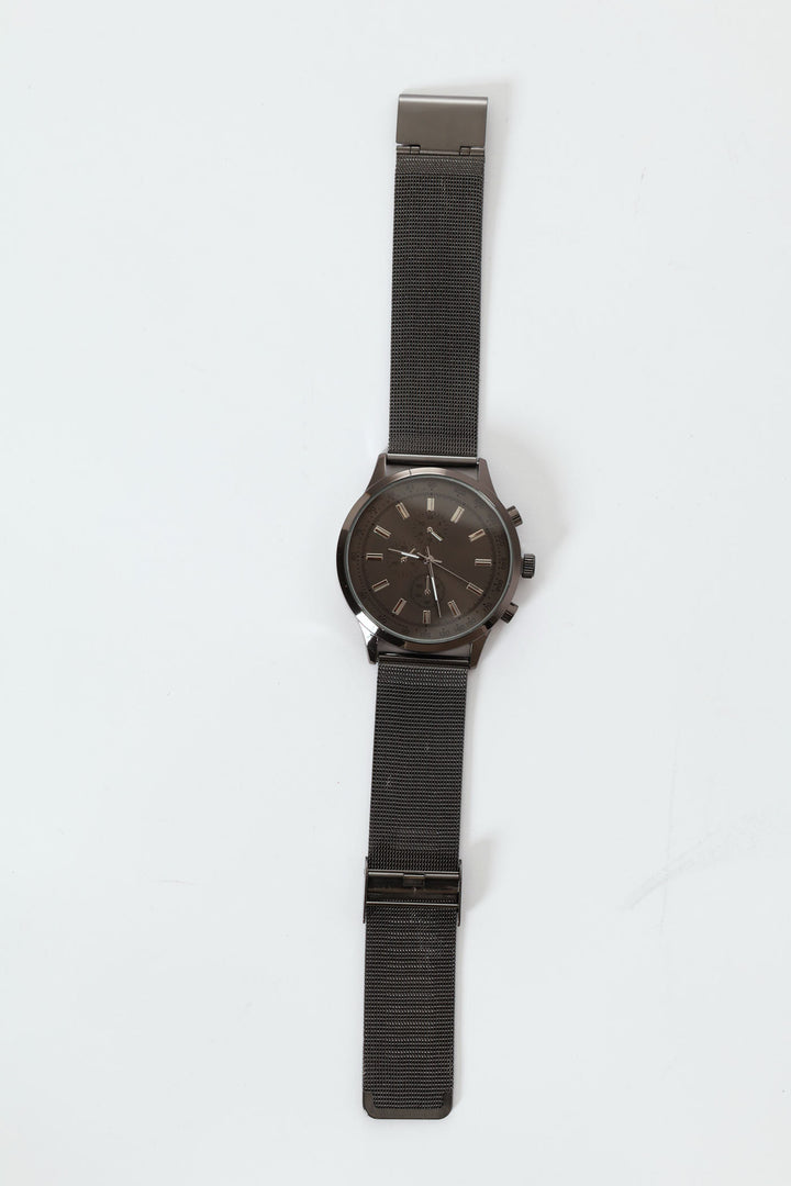 Mesh Watch - Gunmetal