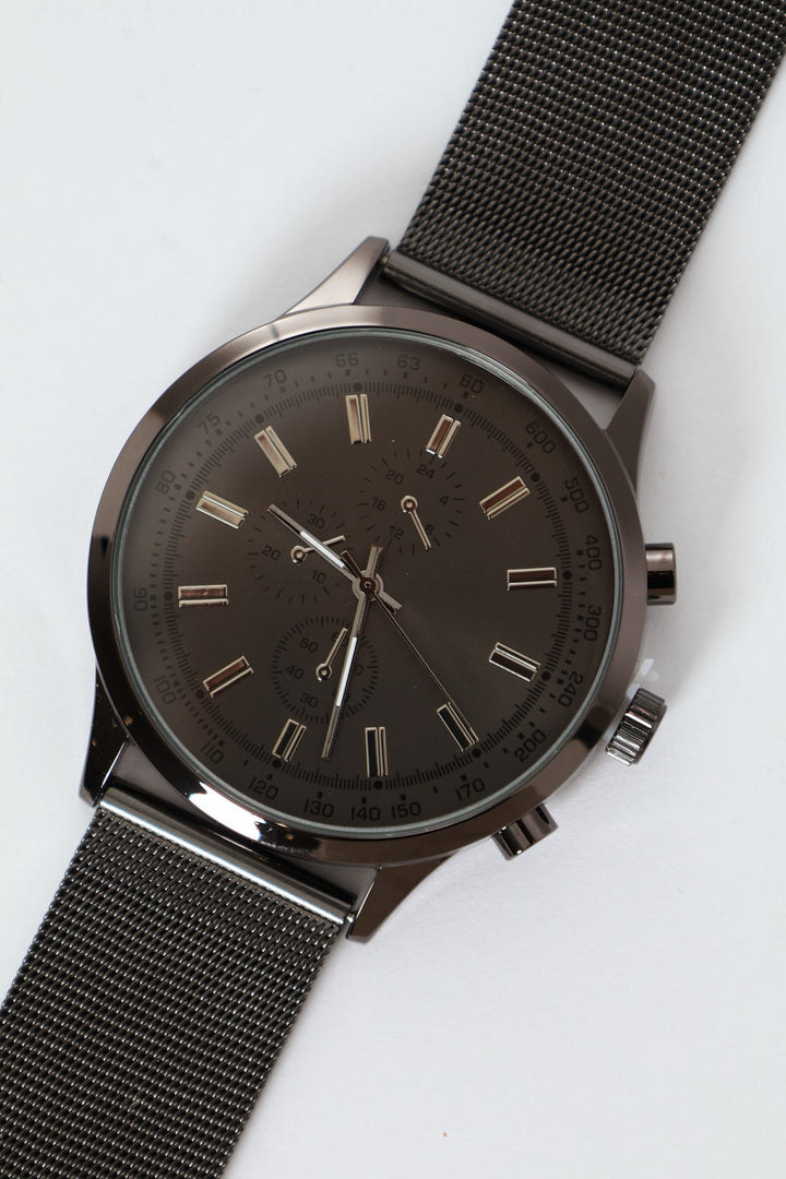 Mesh Watch - Gunmetal