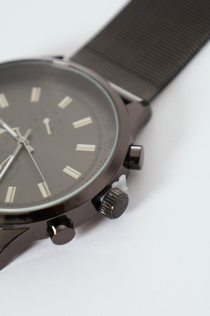 Mesh Watch - Gunmetal