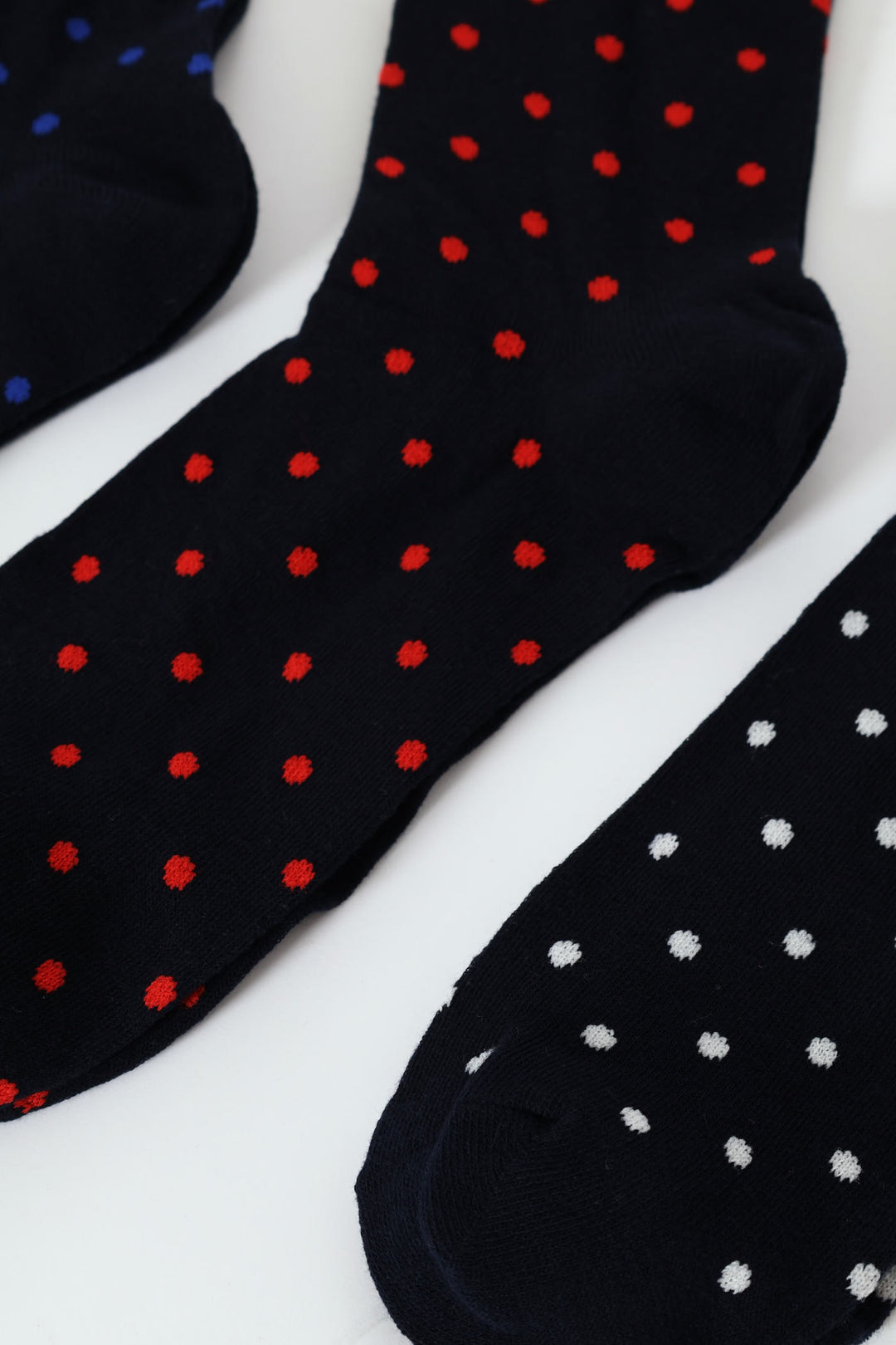 3 Pack Fashion Anklet Socks - Navy