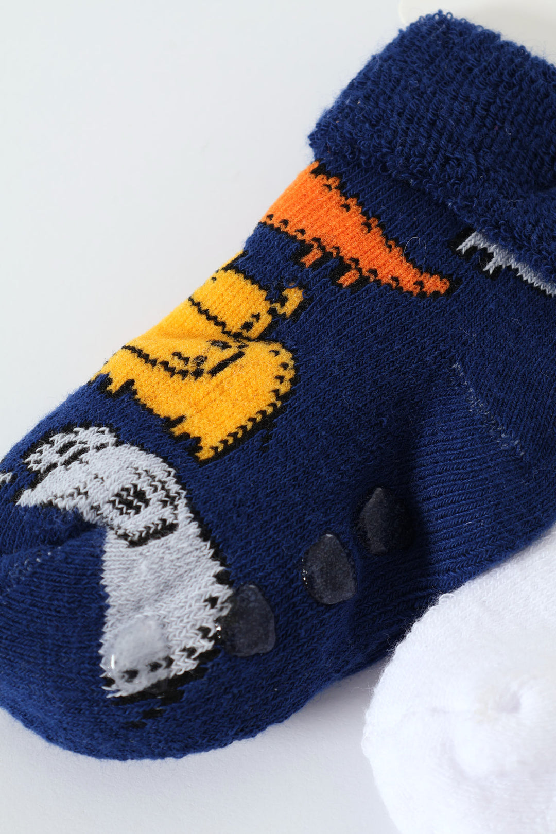 Baby Boys Big Five Towelling Socks - Navy