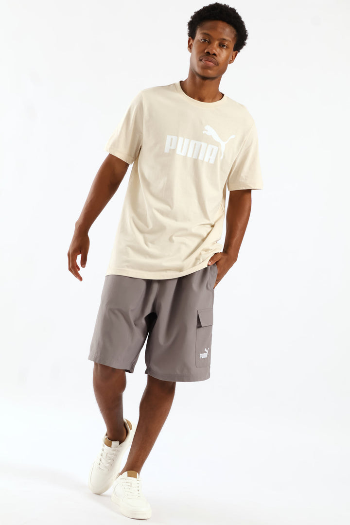 Essential No.1 Logo Tee - Stone