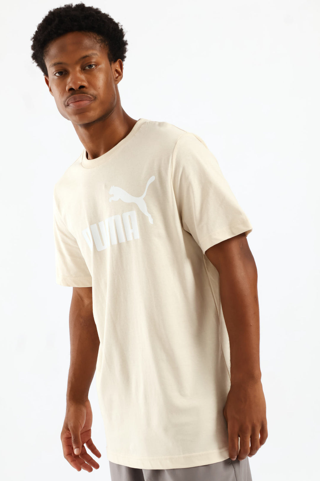 Essential No.1 Logo Tee - Stone