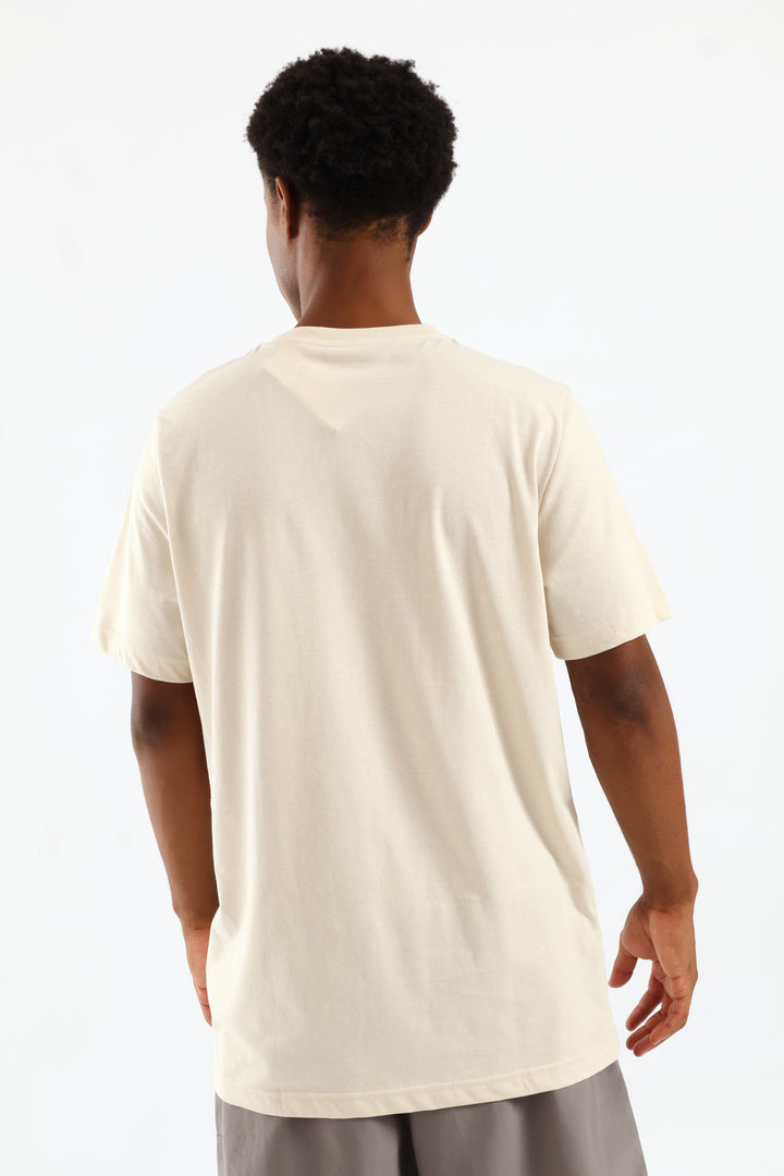 Essential No.1 Logo Tee - Stone