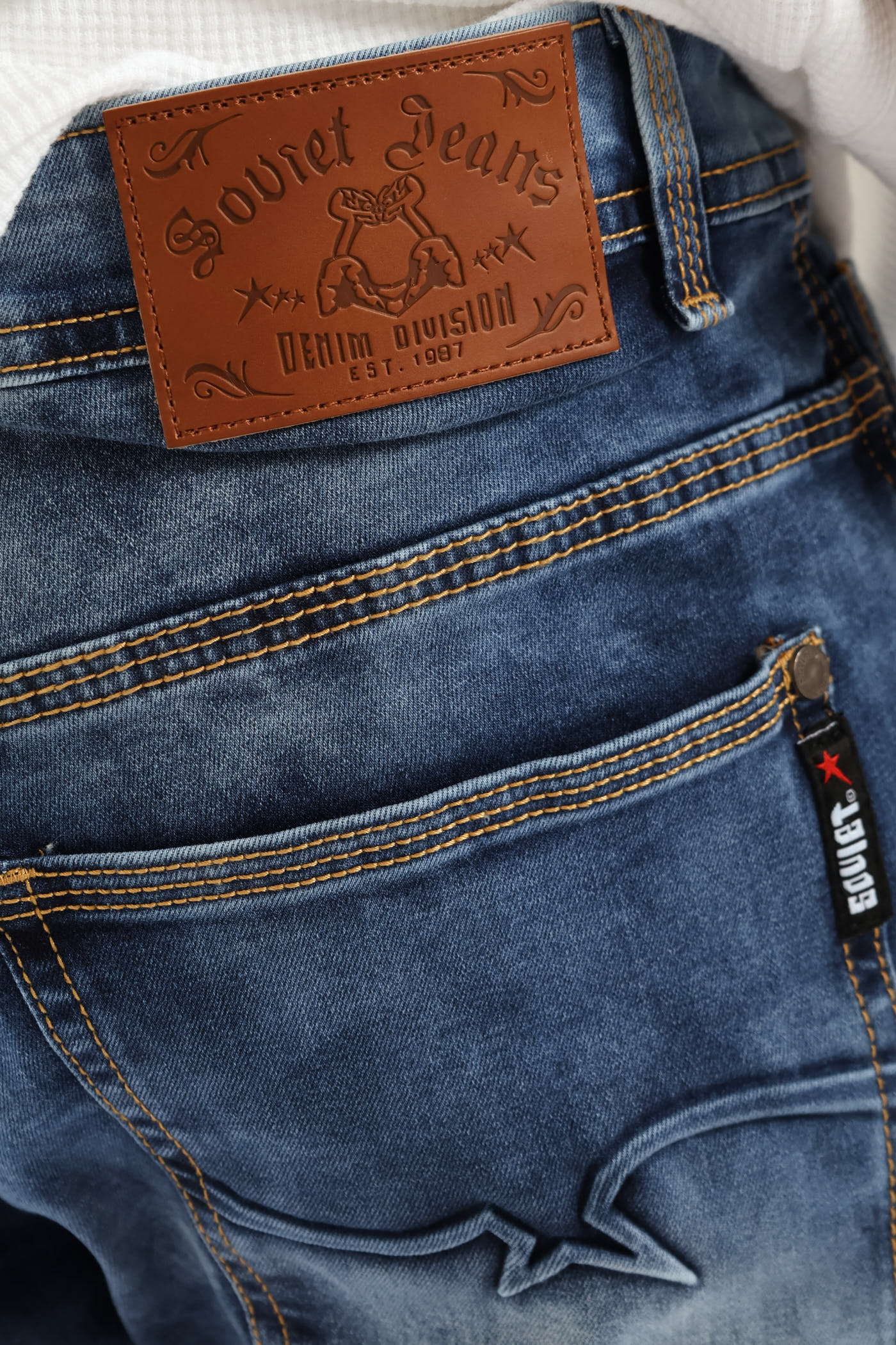 Mens Terminator Skinny Denim - Indigo – Edgars