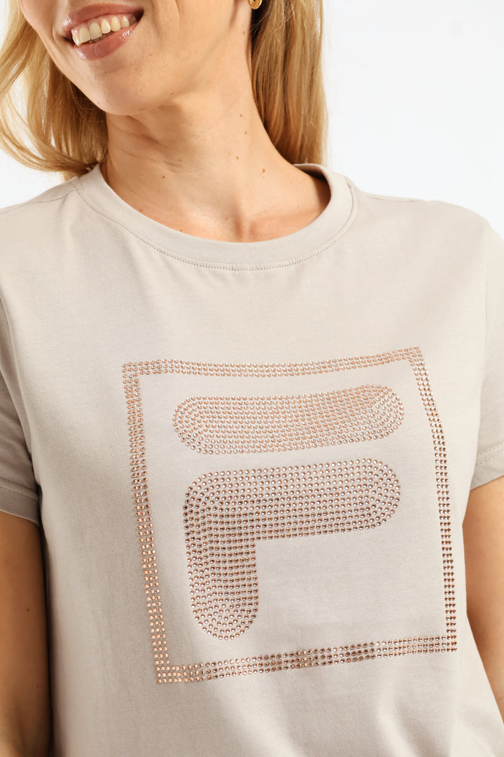 Gisele T-Shirt - Beige