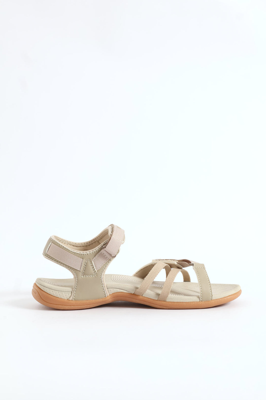 Anselia Strap Sandal - Taupe