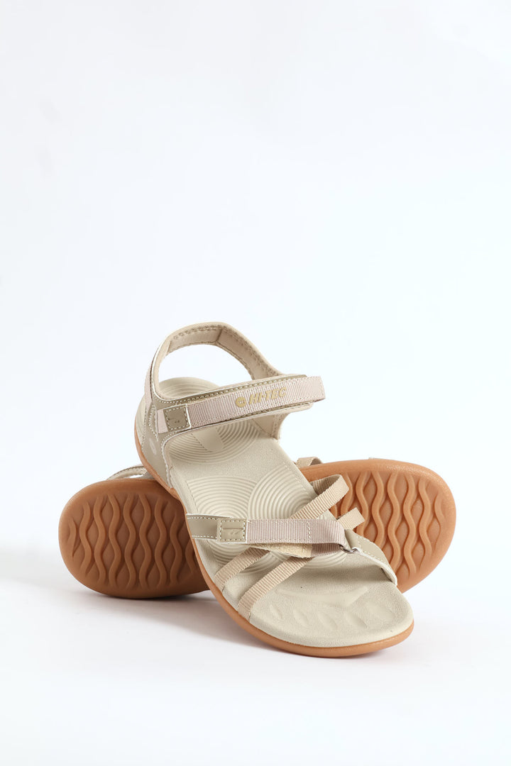 Anselia Strap Sandal - Taupe